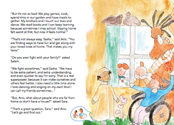 image of a page from the story book